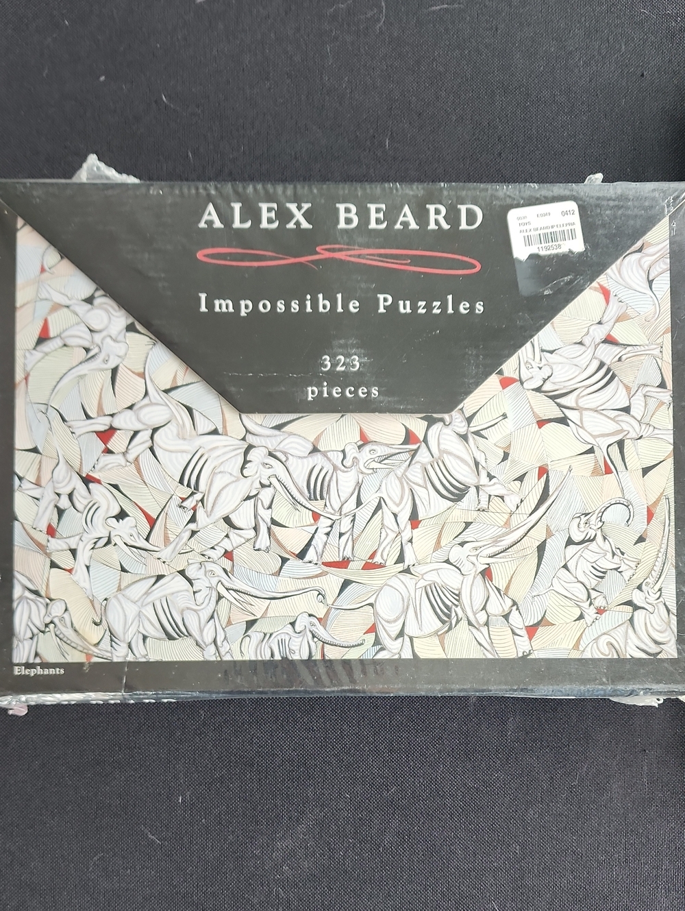 Alex Beard Impossible Puzzle — Elephants 323-Piece Puzzle
